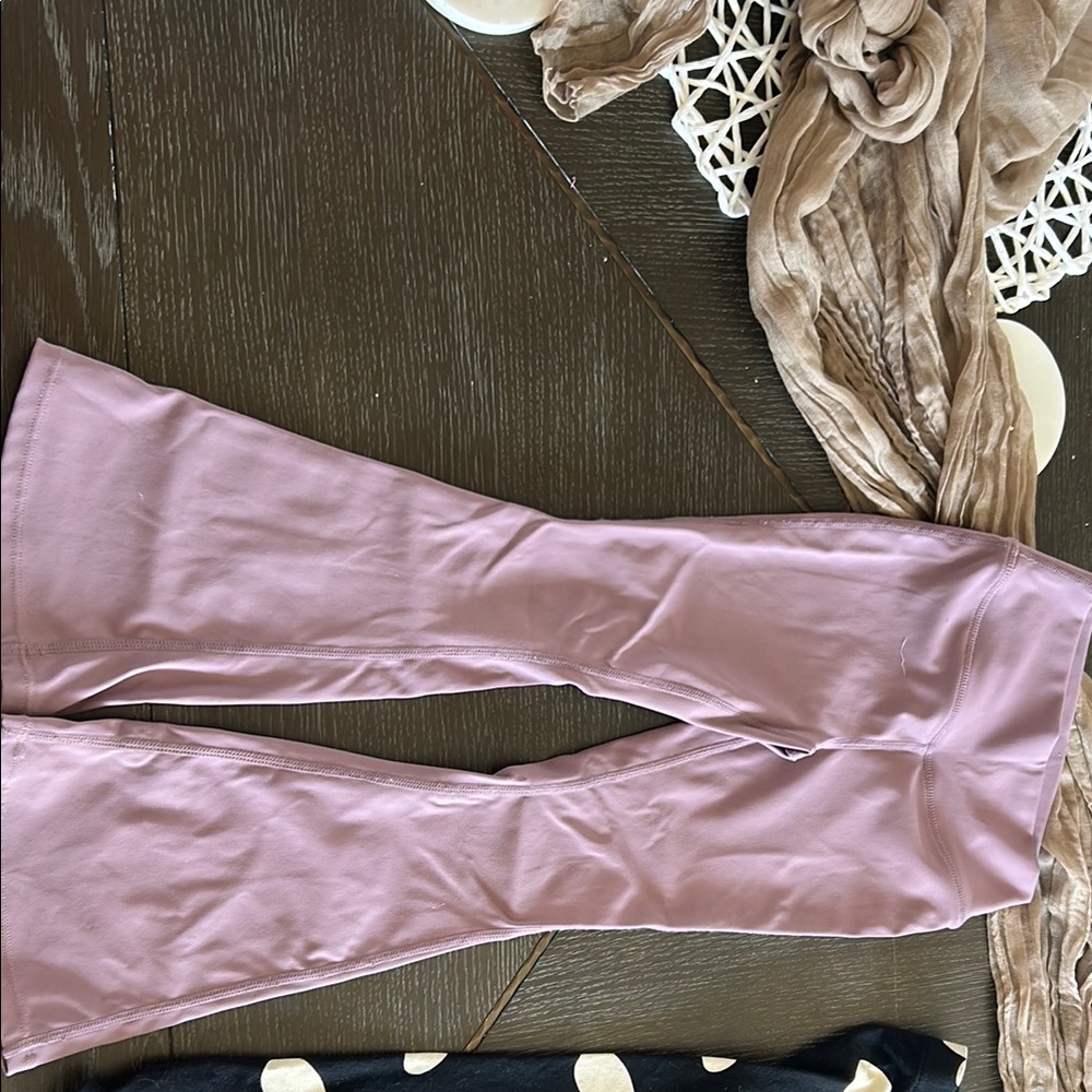 Pink Flared Pants